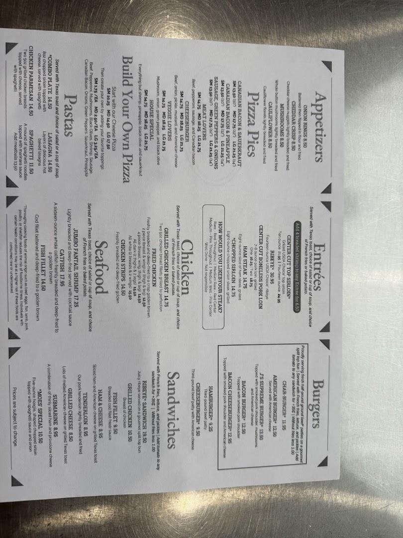 J's Pizza & Steak House